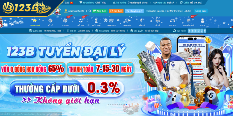 Tại sao bạn nên trở thành đối tác đại lý của 123B?