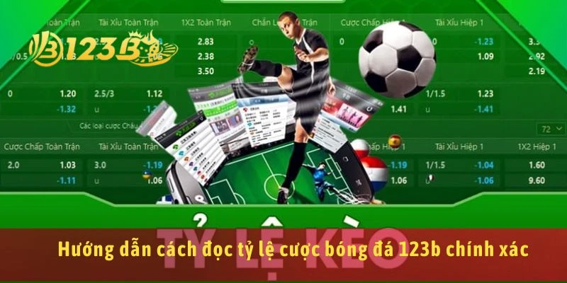 Hướng dẫn cách đọc tỷ lệ cược bóng đá 123b chính xác